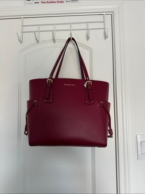 Michael Kors Wine Red Bag